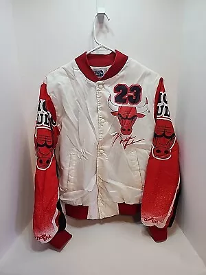 Vintage NBA Chicago Bulls Michael Jordan  Chalk Line Jacket Sz Small Rare! • $94.99