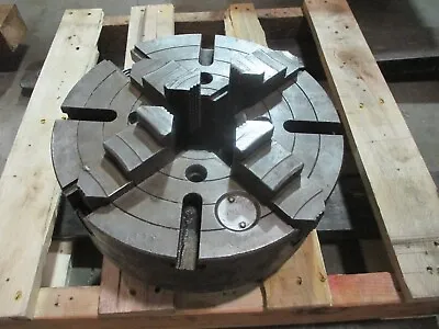USED Cushman 12  Independent 4-Jaw Lathe Chuck With D1-6 Back • $650