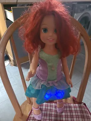 My First Disney Princess Toddler Ariel Doll 19  Lights Up And Sounds  • £10