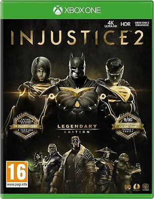 Injustice 2 Legendary Edition Xbox One Brand New Sealed • $44