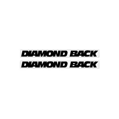 Diamond Back - Reactor - Black Crank Decals - Old School Bmx • $11