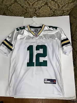 Aaron Rodgers — Green Bay Packers Stitched Reebok Jersey — Size Tag 48 - READ • $45