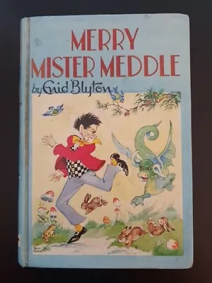 Enid Blyton  Merry Mr Meddle   Hardback Book 1971 (ref28) • £5