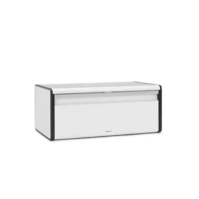 Fall Front Bread Box Steel White Durable And Solid Handy Large Capacity New  • $72.89