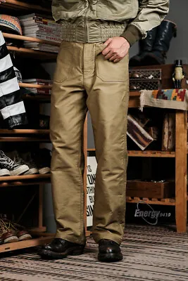 Vintage N-1 Deck Pants Replica U.S.Navy Pants Classical McCoy Ver. Cotton Winter • $98.10
