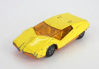 Matchbox Datsun 126X No33 Superfast Yellow Vintage 19733 Toy Car • $11.19