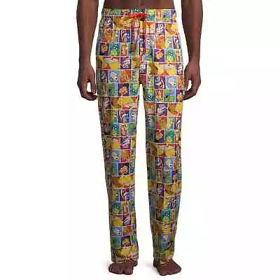 Men's 1990s Nickelodeon Pajama Lounge Pant Size 2XL • $21.24