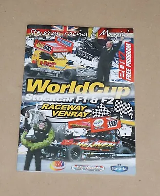 2017 Venray F1 & F2 Stock Car World Cup Programme 19/20 August • £1.45