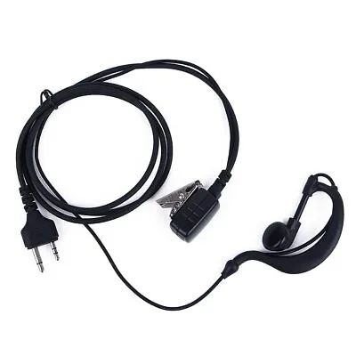 2 Pin PTT Earpiece Earphone Ear Hook MIC For MIDLAND Walkie Talkie G6/G7/G8/G9 • $12.99