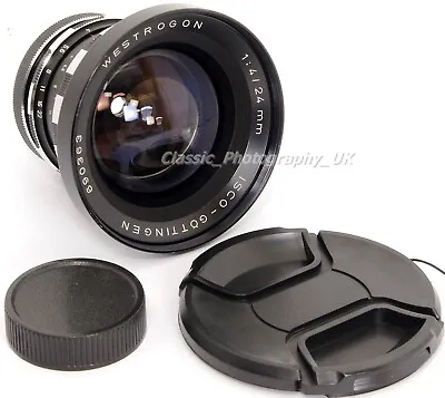 ISCO-Gottingen WESTROGON 1:4 / 24mm ULTRA-Wide-Angle Lens M42 Mount + Canon EOS • £595.42
