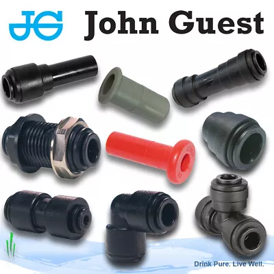 John Guest 12mm Push Fit Caravan / Motorhome / Boat / Camper Water Fittings • £3.80