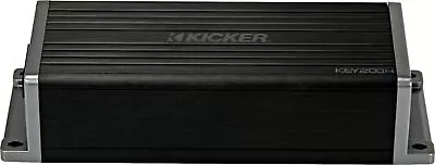 KICKER - KEY 200W Multichannel Amplifier With High-Pass Crossover - Black • $251.99