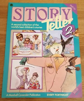 MAGAZINE - Storyteller 2 Part #24 Marshall Cavendish 1984 Children's Fairy Tales • £3