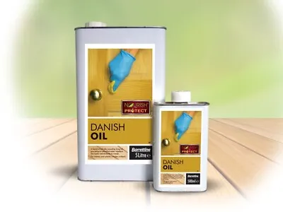 Barrettine Danish Oil - Enhance And Protect Wooden Surfaces - All Sizes • £39.17