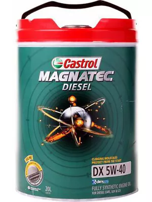 Castrol 5W-40 Dx Magnatec Diesel Engine Oil 20 Litre (3384168) • $297.10