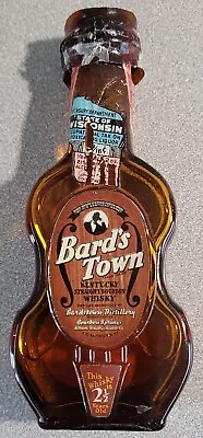 Vintage Bard's Town Kentucky Miniature Bourbon Whiskey Bottle Nelson County • $21.99