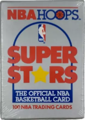 1990 Hoops Super Stars Sealed NBA Box (100 Card Set) Michael Jordan Robinson ++ • $29.99