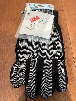 Midwest Ladies Wool/leather Insulated Thinsulate Winter Work Gloves MEDIUM • $13.21