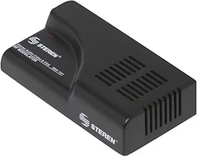 Steren RF Modulator 203-102 Stereo Audio - Video S-VHS Signal VCR DVD TV Antenna • $6