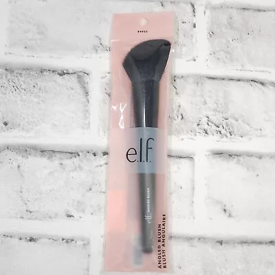 E.L.F. Angled Blush Brush 84022 NEW 6 1/4  Long Head Is 1 1/4  To 3/4  Tall • $5.45