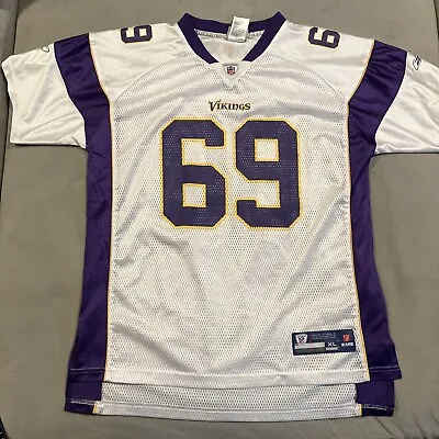 VINTAGE- Minnesota Vikings- Jared Allen- #69- Reebok On Field - Jersey - Kids XL • $39.99