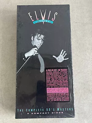 ELVIS PRESLEY THE KING OF ROCK N ROLL 50s MASTERS 1992 5XCD BOX SET SHRINK HYPE • $9.99