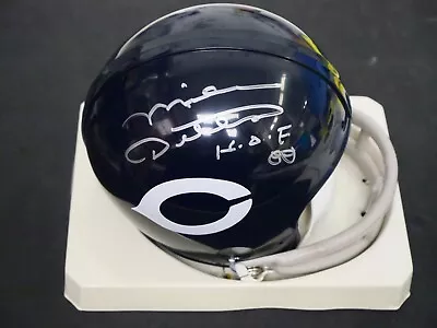 Mike Ditka Signed Riddell Mini Throwback Helmet Inscribed  Hof 88  Jsa Coa • $199.99