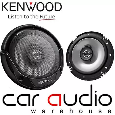 £29.95 • Buy Kenwood KFC-S1766 16cm 6.5  600 Watts 2 Way Car Van Door Shelf Coaxial Speakers