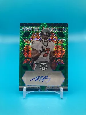 2023 Mosaic Choice Michael Vick Showtime Signatures Auto Green 1/25 • $9.99