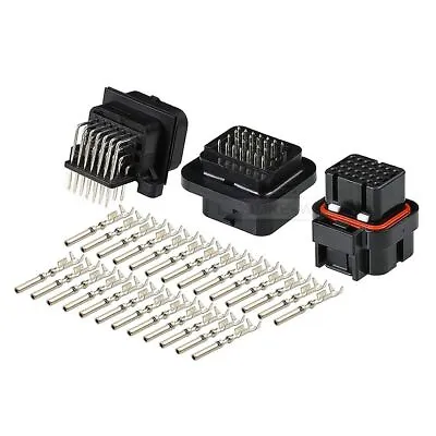 26 Pin 3-Slots Tyco AMP Superseal Automotive ECU Male/Female Connector Plug Kit • $3.86