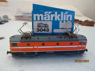 HO - Marklin 3043 E Loco Re1010 Of The SJ - NOS   AMAZING CONDITION  • $175