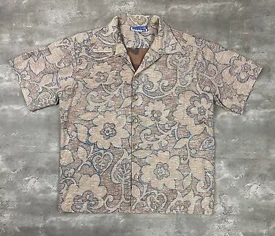 Vintage 70s OCEAN PACIFIC SUNWEAR Button Up Pocket Shirt L Hawaiian OP Beach • $24.95