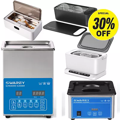 0.5-6.5L Digital Ultrasonic Cleaner Ultra Sonic Bath Jewellery Cleaning Timer • £82.99