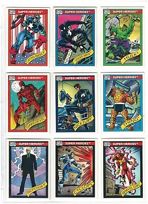 1990 Marvel Universe Series 1 Singles Pick Your Card Complete Your Set #1-81 • $1.20