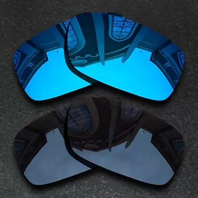 US Blue&Black Polarized Replacement Lenses For-Oakley Crankcase • $15.99