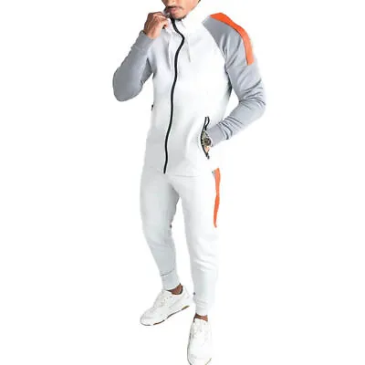 Men Tracksuit Pants Fashion Men's Winter Suit Long Sleeve Set Casual Sports • $48.92
