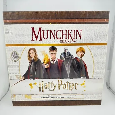 Harry Potter Munchkin Deluxe - 2018 Board Game By USAopoly Steve Jackson • $39.99