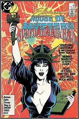 Elvira's House Of Mystery #8 1986 Statue Of Liberty Gruesome Gretchen • $15