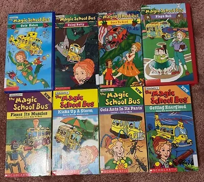 The Magic School Bus VHS Video Lot Of 8 Vintage • $18.74