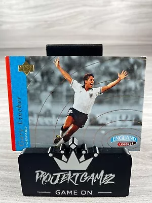 Upper Deck England 1998 Gary Lineker England Legends 38 Sports Card TCG • £1.99