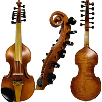 Baroque Style SONG Maestro 6x6 Strings 14  Viola D'Amoreloudsweet Sound#14992 • $699