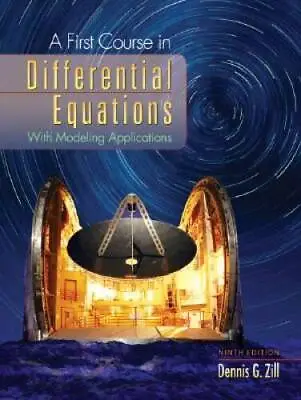 $6.05 • Buy A First Course In Differential Equations - Hardcover - VERY GOOD
