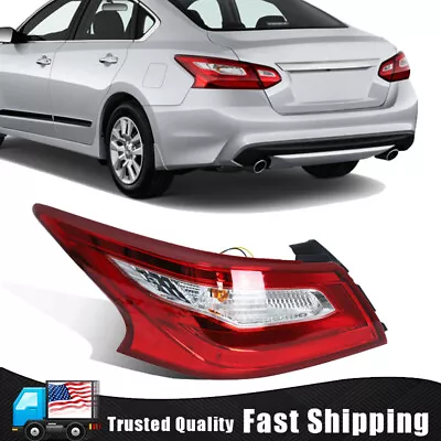 Outer Tail Light Rear Brake Lamp Driver Side LH Fit 2016 2017 2018 Nissan Altima • $48.99