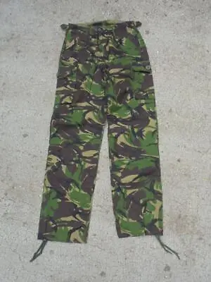 NEW British Military Army Woodland DPM RIPSTOP Camo Windproof Combat Trousers • £19.99