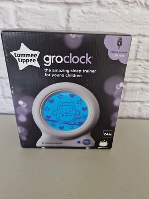 £24.99 • Buy Tommee Tippee Groclock Clock, Sleep Trainer & Night Light USB New