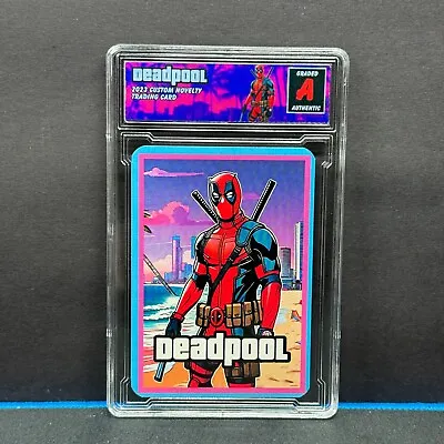 Deadpool Marvel Grand Theft Auto GTA6 Artist Signed Card • $20