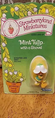 Vintage Strawberry Shortcake PVC Miniature Mint Tulip W/Shovel NEW MINT 1980's  • $29.99