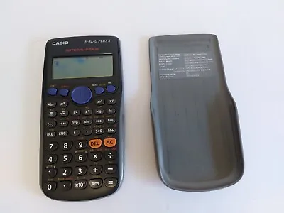 Casio FX-82AU PLUS II Scientific Calculator Working. Fair Condition  • $19.50