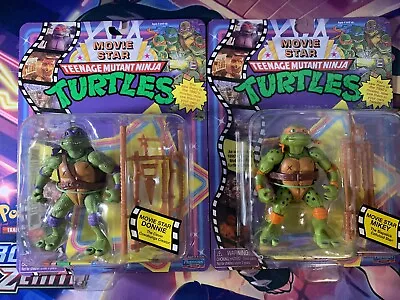 TMNT Teenage Mutant Ninja Turtles Donnie And Mikey Movie Star Figure 2023 NEW • $0.99