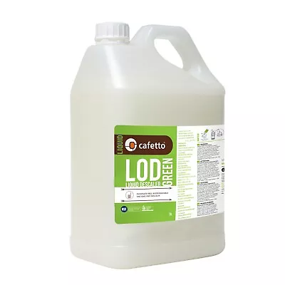 NEW CAFETTO LOD ORGANIC LIQUID  DESCALER 5 Litre Espresso Coffee Machine Cleaner • $79.95